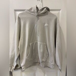 Nike Light Cream Color Hoodie
